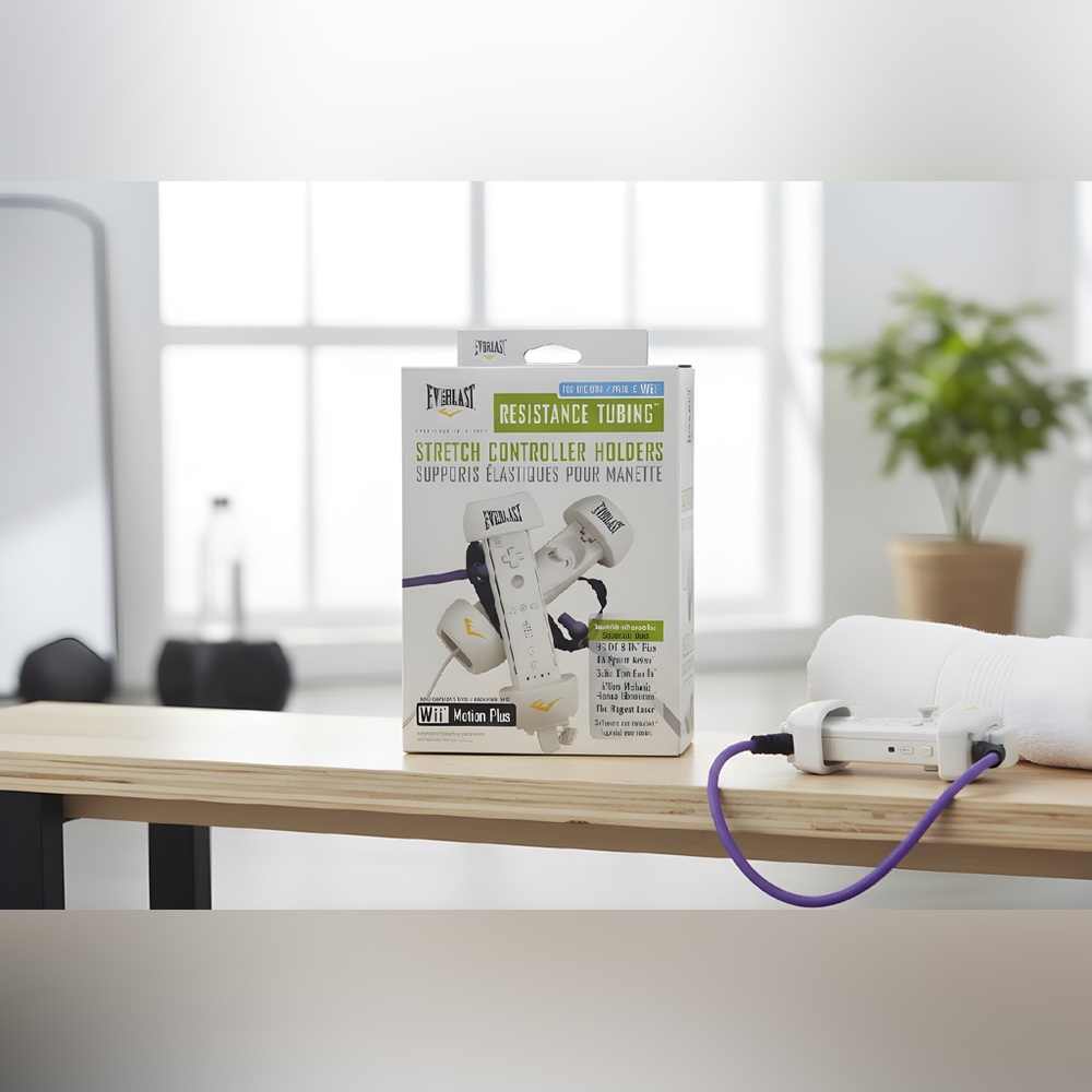 EVERLAST RESISTANCE TUBING ACCESSORY FOR THE NINTENDO WII GAMING CONSOLE